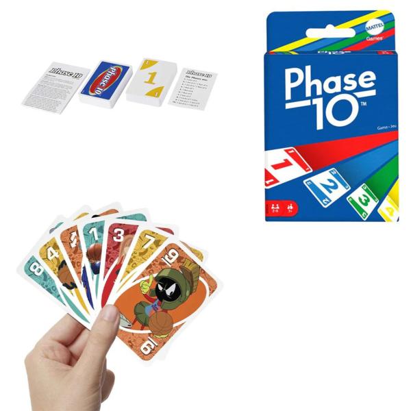 Mattel Games - Juego de Mesa Phase 10 7a+