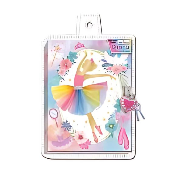 Diario con Candado de Bailarina 3a+