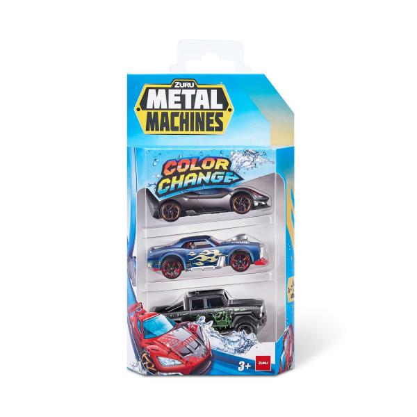 Carritos Metal Machines Color Change en Set/3  surt/3  3a+