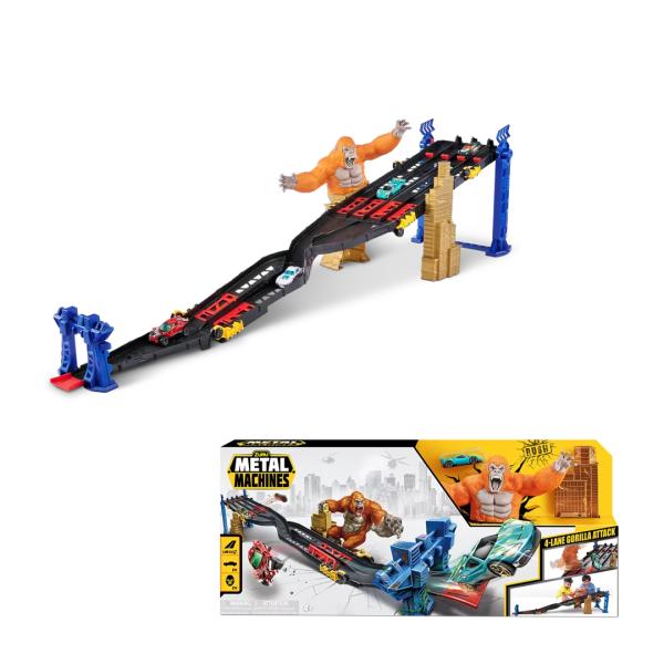 Pista Metal Machines Ataque de Gorila 4a+