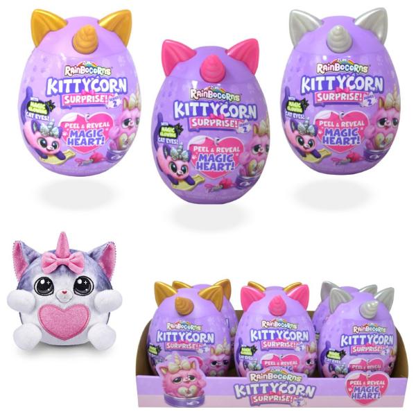 Rainbocorns Huevo Sorpresa  Kitty Corn  Displ/6 Surt/3 3a+