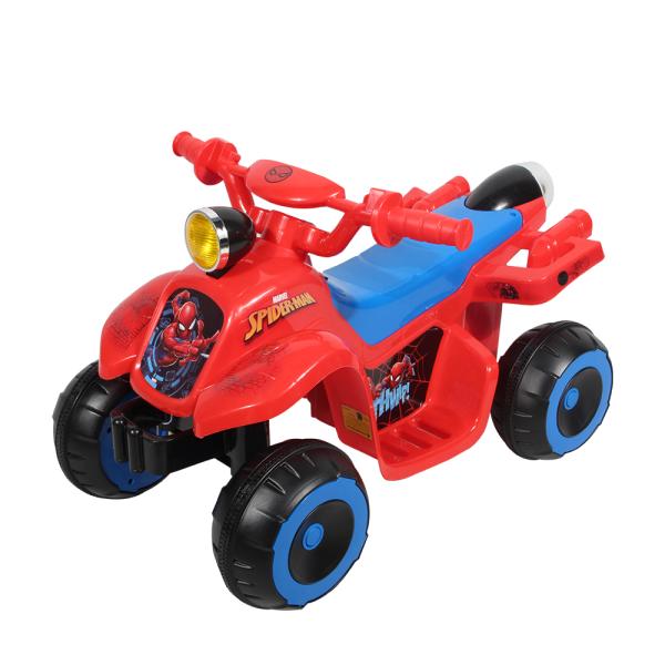 Montable Cuatriciclo Eléctrico  6 V de Marvel Spider-Man 3a+