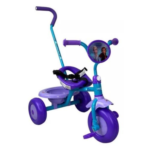 Triciclo Con Canasto & Cinturon & Guia Frozen 3a+