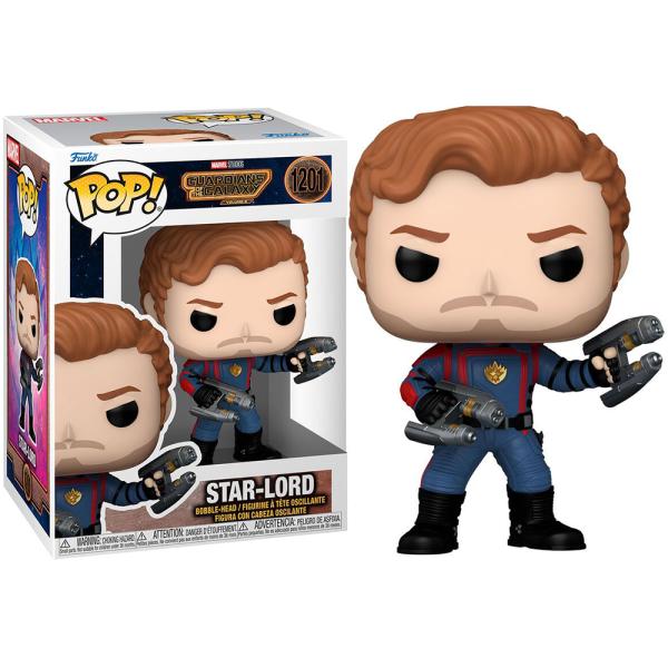 Figura Funko Pop! Guardianes de la Galaxia V.3 Star-Lord 3a+