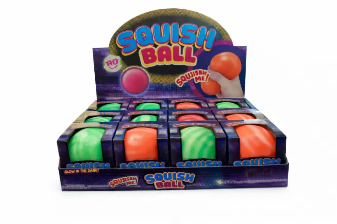 Bola de Apretar Dos Tonos de Color Displ/12 Surt/4 3a+ (449076)