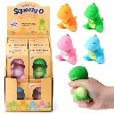 Squeezy-O Dinosaurio de Apretar Displ/12 Surt/4 3a+