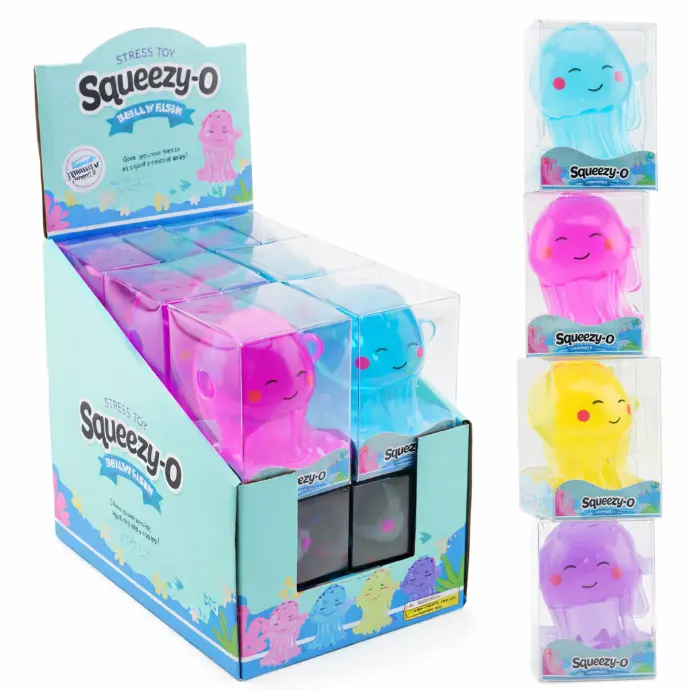 Squeeze-O Pulpo de Apretar S/4 Displ/12 3a+