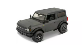 Carro Ford Bronco Badlands SE 2021 Gris Esc:.1:24 3a+