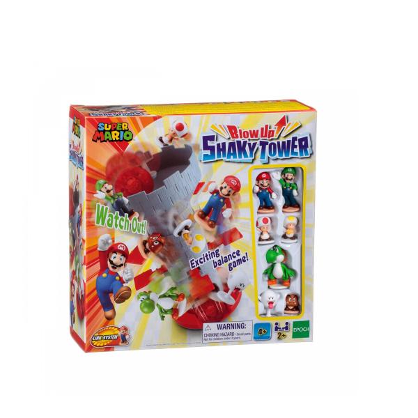Juego de Mesa Sopla la Torre Haky Super Mario 4a+