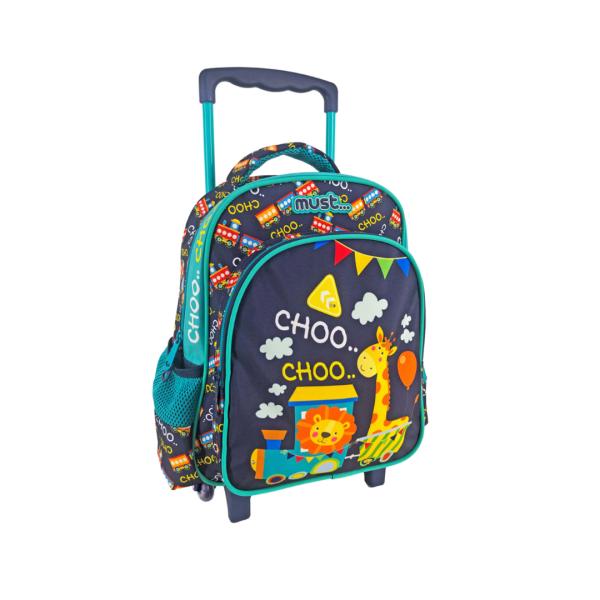Salveque con Rodines 27X10X31 cm 2 Compart Little Train