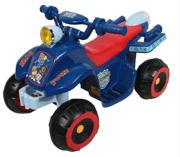 Montable Cuatriciclo Eléctrico 6 V de Paw Patrol 3a+