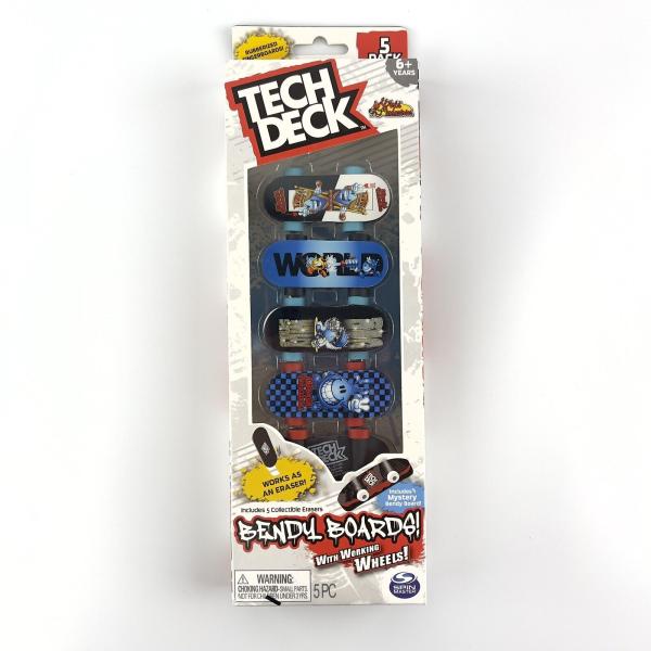 Set de 5 BoRradores de Patinetas Tech Deck Surt/3 6a+