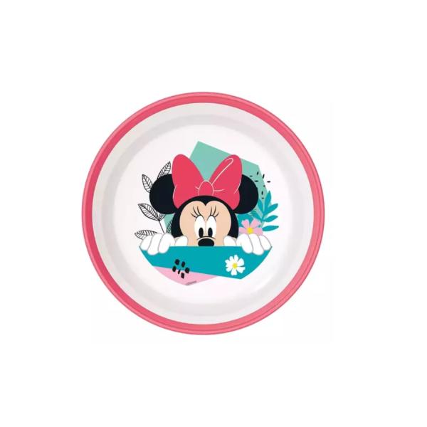Plato Hondo Antideslizante Minnie Mouse