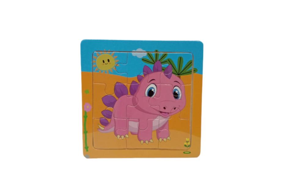 Rompecabezas de Dinosaurio 9 Pzs 4a+