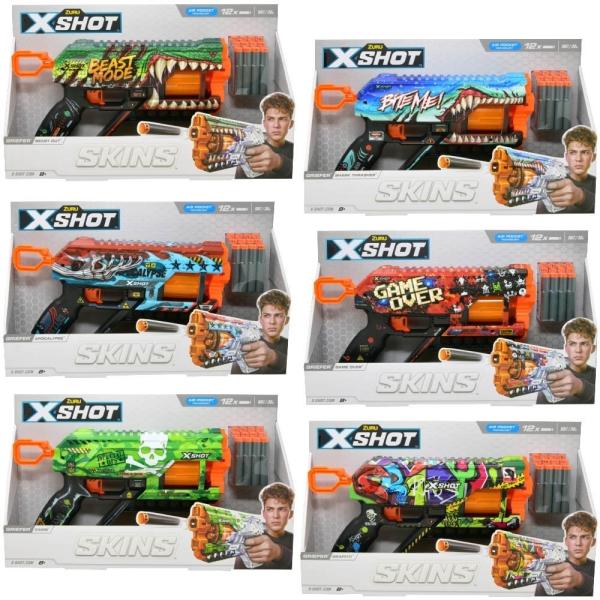 Lanzadores X-Shot Griefer Camo Skins Surt/6 8a+