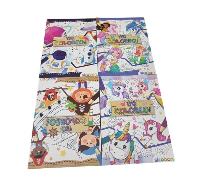 Libros Colección Yo Coloreo Surt/4 3a+