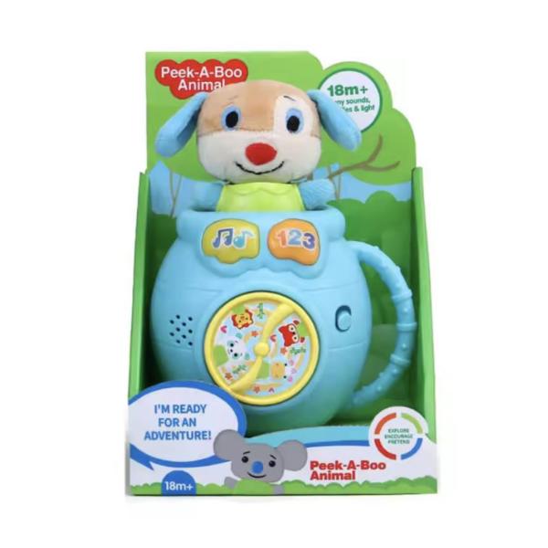 Perrito Sorpresa Peek-A-Boo c/Luz y Sonidos18m+.