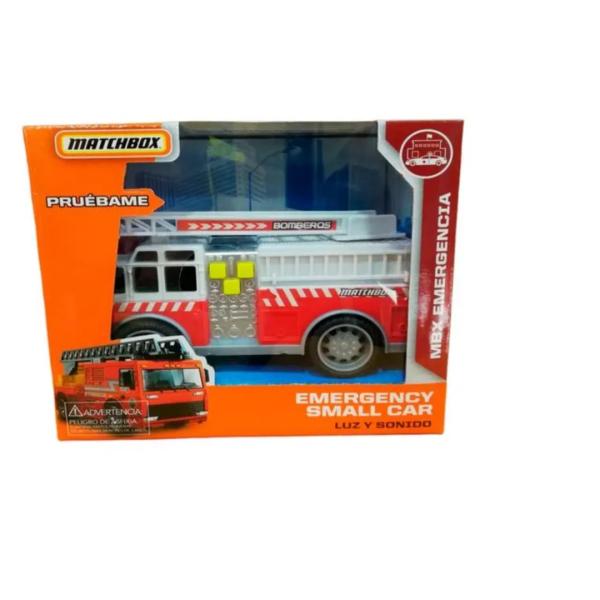 Vehiculos Matchbox de Emergencias con Luz y Sonidos Surt/3 3a+