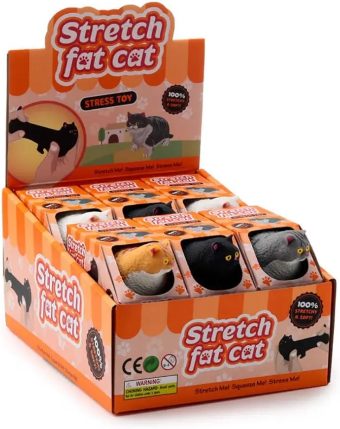 Gato Gordo Strecheez-O Displ/12 Surt/4 4a+