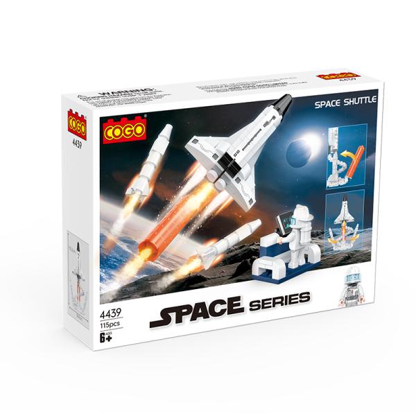 Transbordador Espacial Armable 115Pzs 6a+