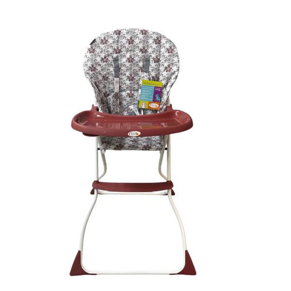 Silla Alta para Comer Roja con Estrellas  7-36m 15Kg Max(457033)