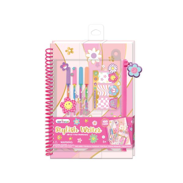 Diario con Accesorios de Flores 5a+