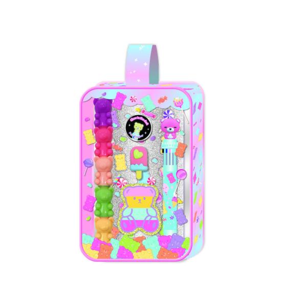 Cartuchera con Accesorios de Oso con Luz 5a+