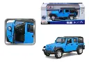 Carro 1:24 2015 Jeep® Wrangler Unlimited Azul 3a+
