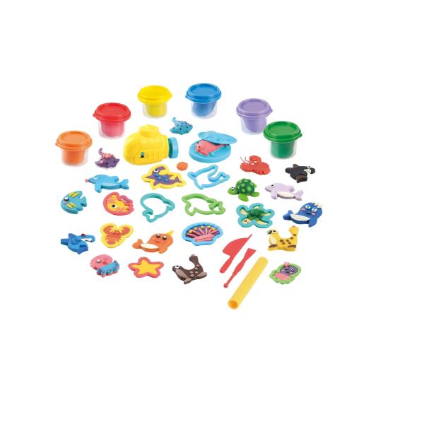 Plasticina Set de Figuras de Sirena 3a+