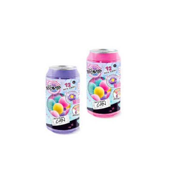 Bomba de Baño en Lata con Accesorios Surt/2 6a+