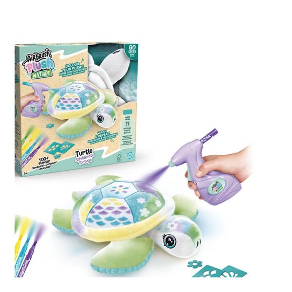 Peluche de Tortuga para Personalizar con 100 Plantillas 6a+