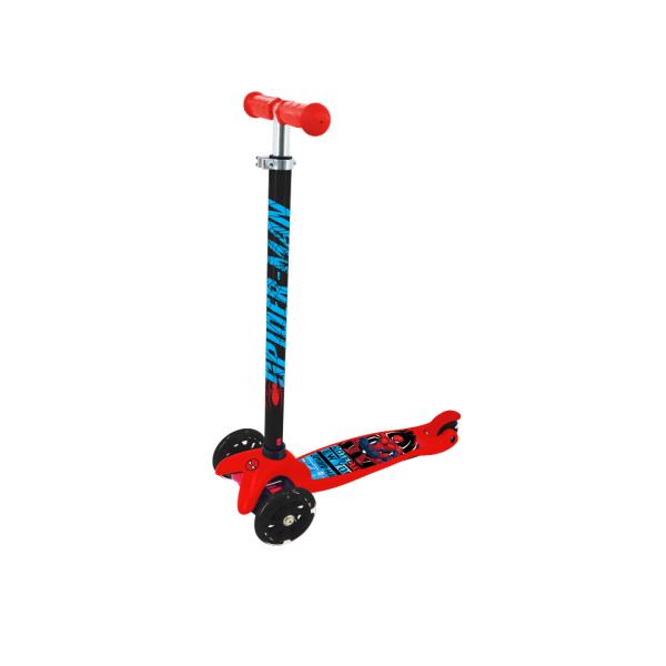Scooter 3 Ruedas C/Luz de Spider-Man 3a+