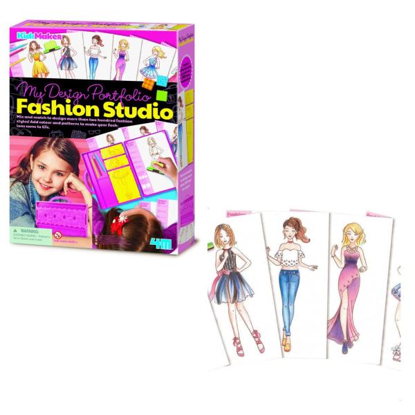 Kidz Maker Mi Portafolio de Diseño Estudio de Modas 5a+