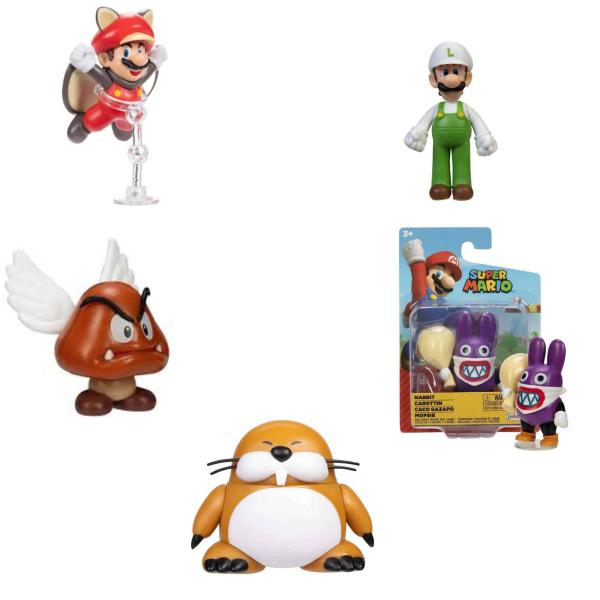 Figuras Articuladas Super Mario Surt/4 3a+