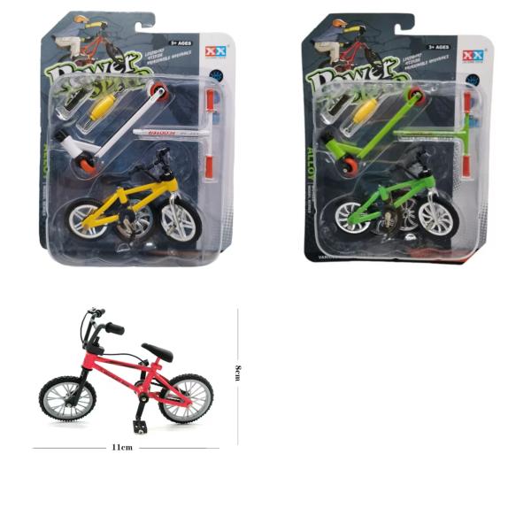 Set de Bicicleta y Sccoter de Dedos Surtido 3a+ (456685)