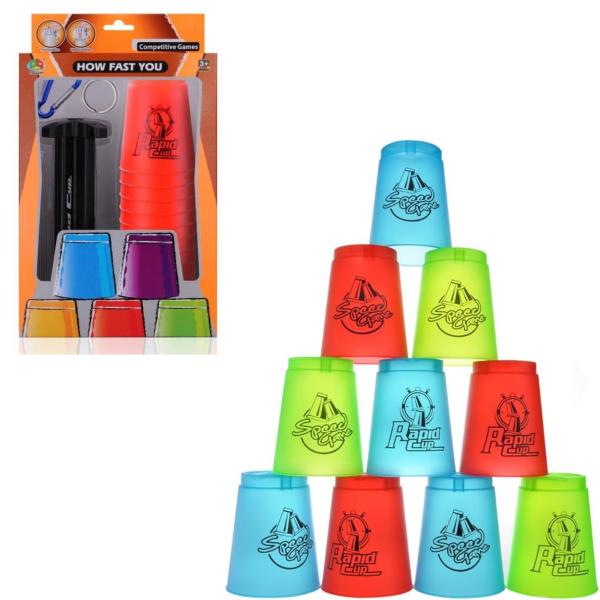 Juego de Mesa de Vasos Rápidos Surt/4 3a+