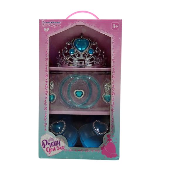 Set de Accesorios de Princesas 8Pzs 3a+