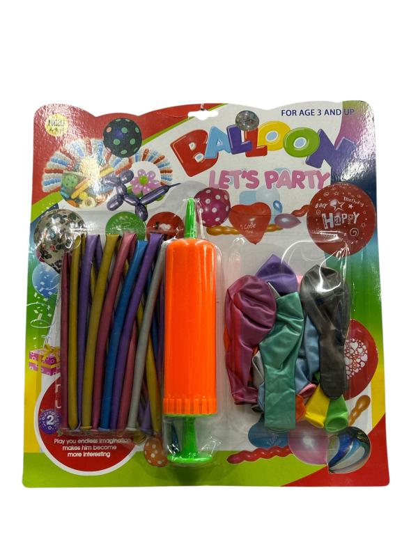 Set de Globos con Inflador 3a+ (456883)