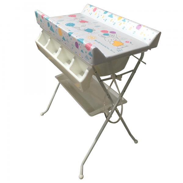 Tina Baño con Cambiador Flying Rabbit Colours