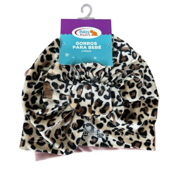 Gorros para Bebé 2 Piezas 0m+ Niña