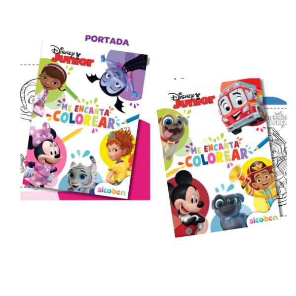 Libros Me Encanta  Colorear Disney Surt/2   (273296)