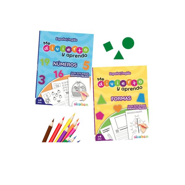 Libro Me Divierto y Aprendo Números y Formas Surt/2 4a+