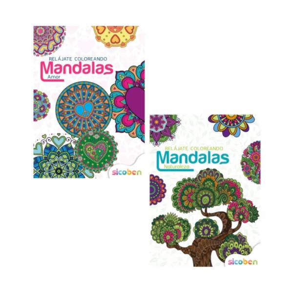 Libro para Colorear Mandalas Surt/2