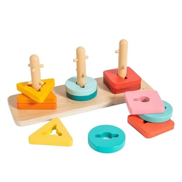 Juguete de Madera para Encajar 18m+-3 Años