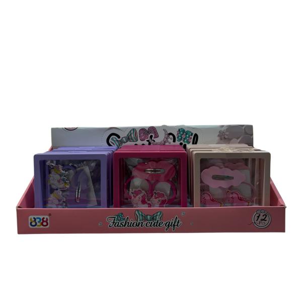 Set de Colas con Prensa de Personajes Displ/12 Surt/3 3a+