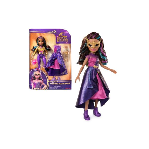Muñeca Academia de Unicornio Sophia Mascarada 4a+