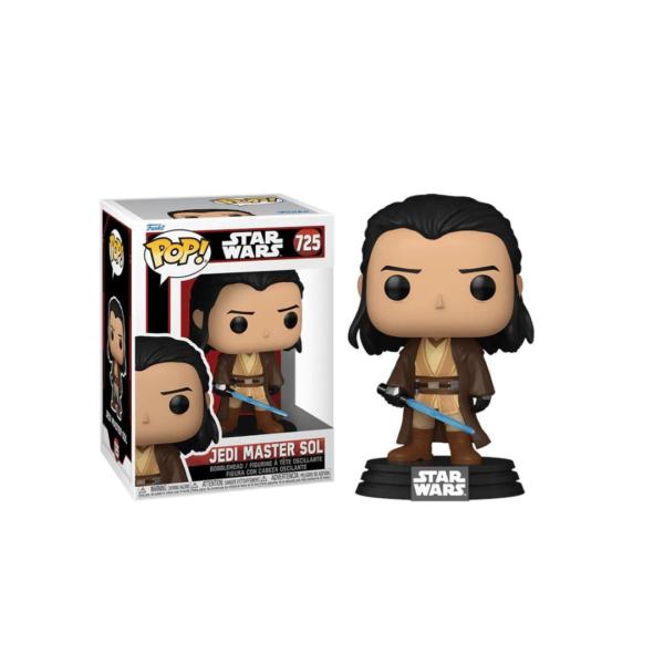 Figura Funko Pop! Star Wars Jedi Master Sol 3a+