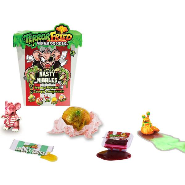 Figuras Terror Fried Mordiscos Desagradables Displ/8 Set/2 5a+