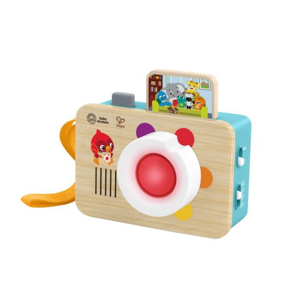 Cámara de Juguete de Madera con Sonidos 6-36m