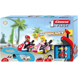 Pista de Carreras de Mario Kart 2 Vehiculos Mario & Peach 3a+